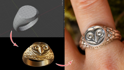 3D zu Schmuck