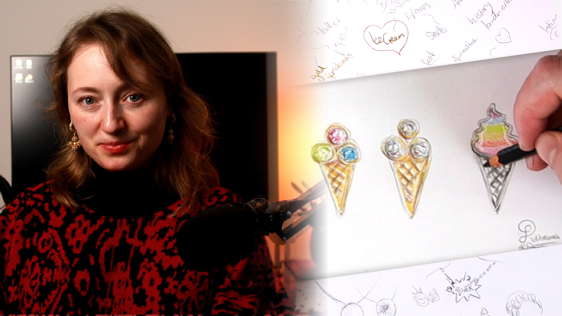 Kreativ werden: Von Druck zu Freiheit mit Schmuckzeichnung (Englischsprachiger Kurs)