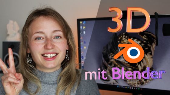 Lern Blender - 3D Design für absolute Anfänger